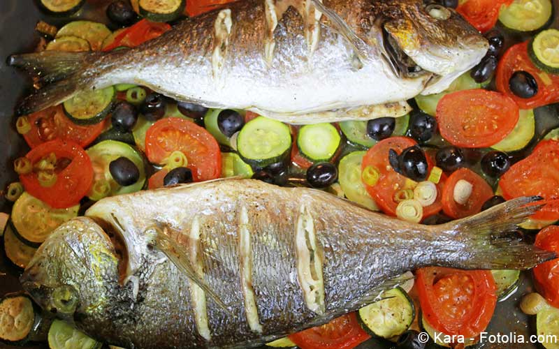 Fisch und Gemüse Fisch und Gemüse