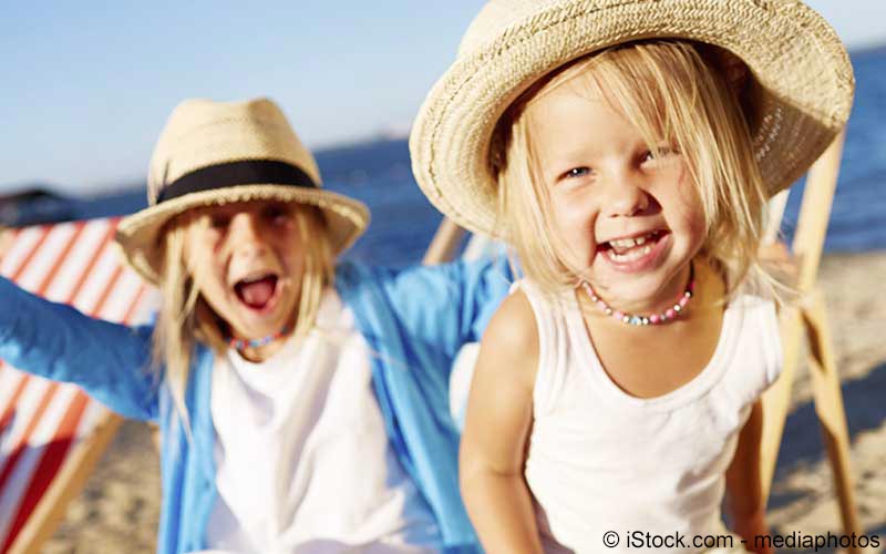 Kinder am Strand Kinder am Strand