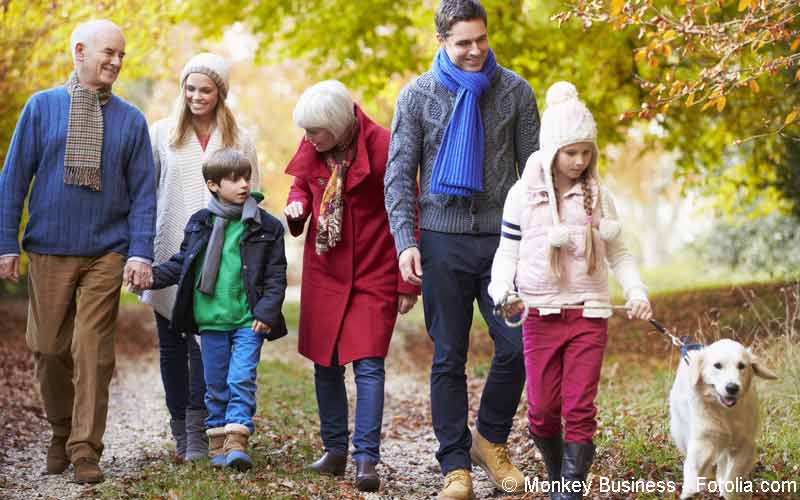 Familienspaziergang Familienspaziergang